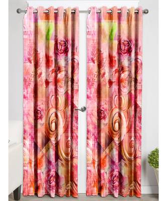 Multicolor Polyester Digtal Printed Curtain 1