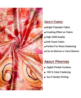 Multicolor Polyester Digtal Printed Curtain 3