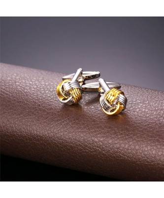 Knott Gold Knot Cufflinks In Box 4