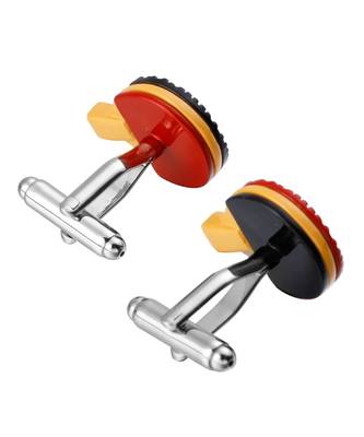 Table Tennis Bat Red Cufflinks In Box 2