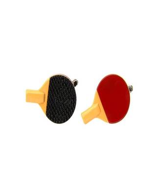 Table Tennis Bat Red Cufflinks In Box 4