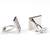 QR Code Barcode Black Cufflinks In Box