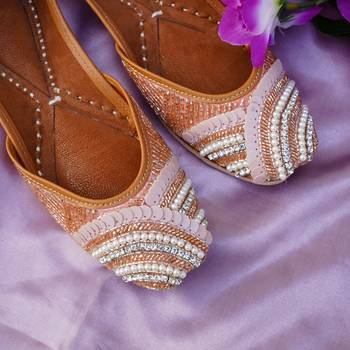 Pastel Pearl Embellished Women Jutti 2