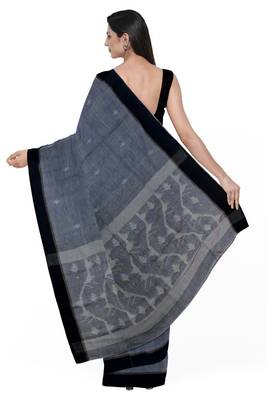 Sareesboutique.in Handspun Khadi by Khadi Saree with JAMDANI work 6