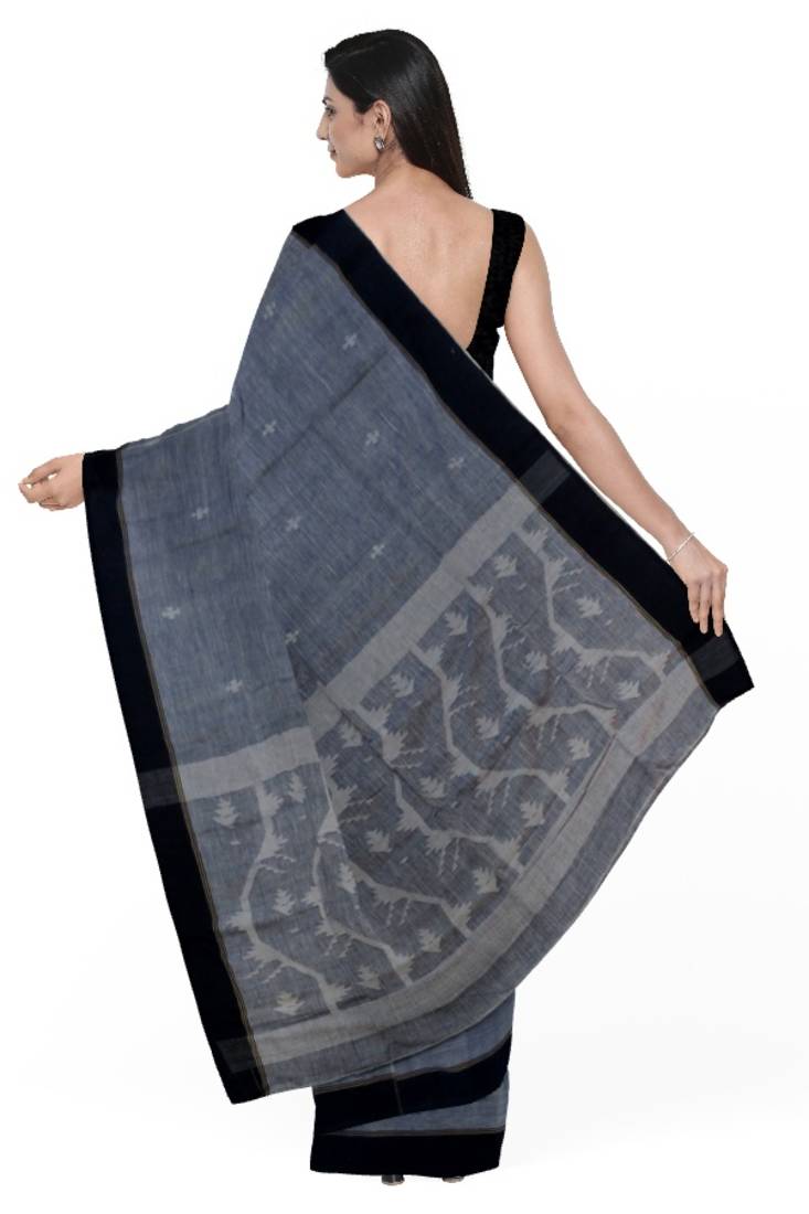 Sareesboutique.in Handspun Khadi by Khadi Saree with JAMDANI work