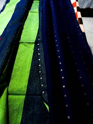 Sareesboutique.in Cotton by Reshom Saree with Full body Sequin 2