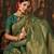GREEN COLOR DESIGNER KANCHIPURAM HANDLOOM WEAVING SILK