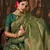 GREEN COLOR DESIGNER KANCHIPURAM HANDLOOM WEAVING SILK