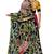 hand batik mulberry silk mark saree and blouse piece with silk mark