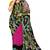 hand batik mulberry silk mark saree and blouse piece with silk mark