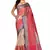 Multicolor woven cotton saree with blouse