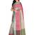 Multicolor woven cotton saree with blouse