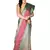 Multicolor woven cotton saree with blouse