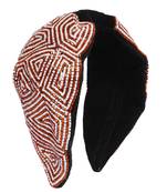 multicolor Hand Embroidered Head Band