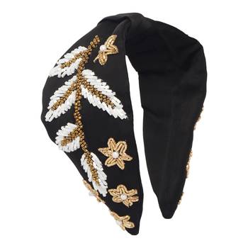 multicolor Hand Embroidered Head Band 1