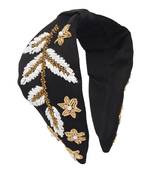 multicolor Hand Embroidered Head Band