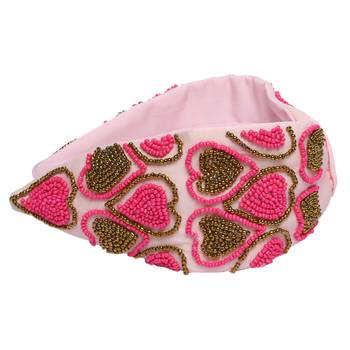 multicolor Hand Embroidered Head Band 2