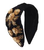 multicolor Hand Embroidered Head Band