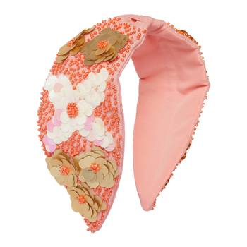 multicolor Hand Embroidered Head Band 2
