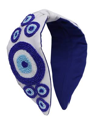 multicolor Hand Embroidered Head Band 1