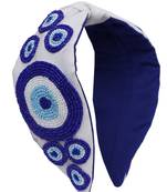 multicolor Hand Embroidered Head Band