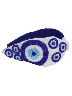 multicolor Hand Embroidered Head Band 2