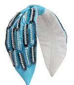 multicolor Hand Embroidered Head Band