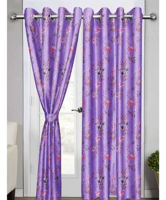 Lavender Polyester Digtal Printed Curtain 3