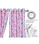 Lavender Polyester Digtal Printed Curtain