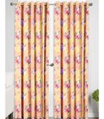 Bisque Polyester Digtal Printed Curtain