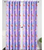 Lavender Polyester Digtal Printed Curtain