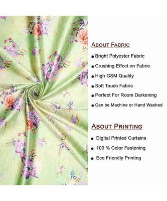 Lemon Polyester Digtal Printed Curtain 2
