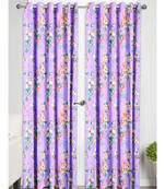 Lavender Polyester Digtal Printed Curtain