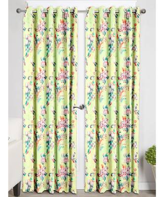 Lemon Polyester Digtal Printed Curtain 1