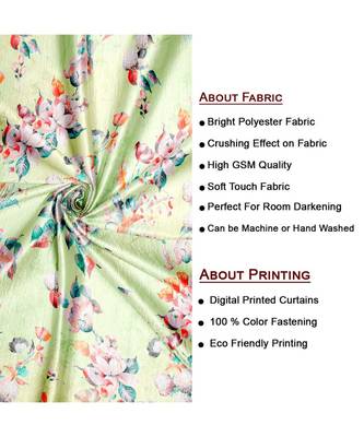 Lemon Polyester Digtal Printed Curtain 2