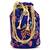 Women's Fulkari Work Embroidered Ethnic Potli Bag (Blue, Single Bag)