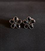 Black onyx studs