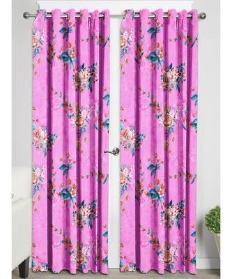 Lavender Polyester Digtal Printed Curtain 2