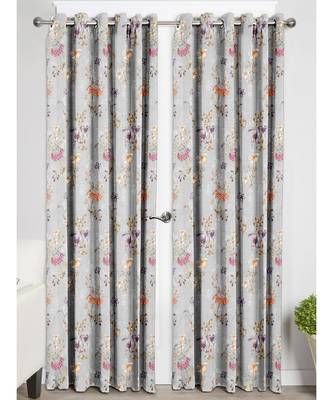 Grey Polyester Digtal Printed Curtain 3