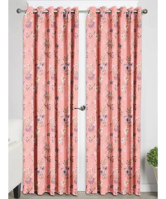 Tea Rose Polyester Digtal Printed Curtain 2