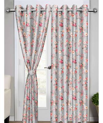 Grey Polyester Digtal Printed Curtain 2