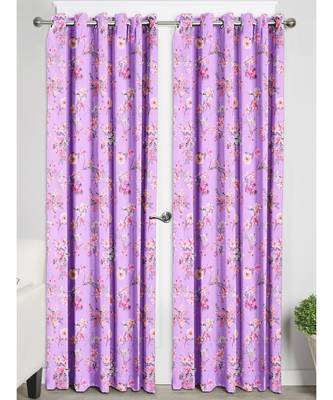 Lavender Polyester Digtal Printed Curtain 2