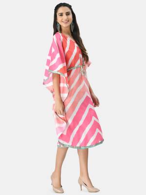 Auretta Fashion Women Printed Kaftaan 4