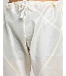 Men Cream Kurta and Churidar with Embroidered Red Nehru jacket