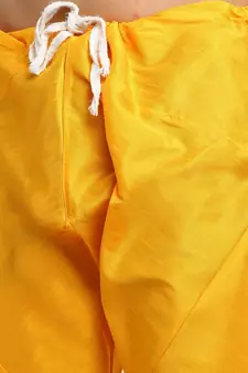 Men yellow Kurta and Churidar with Embroidered Red Nehru jacket