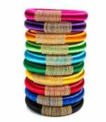 Multicolor bangles-and-bracelets
