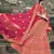 Pink dori, zari and thread embroidered with stone work satin semi stitched lehenga