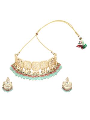 Green kundan necklace-sets 1