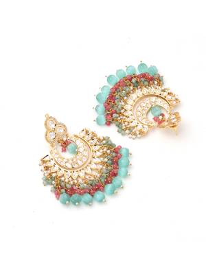 Green kundan necklace-sets 3