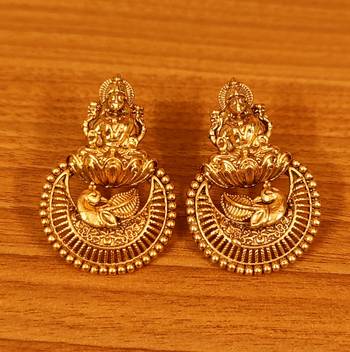 Gold danglers-drops 1
